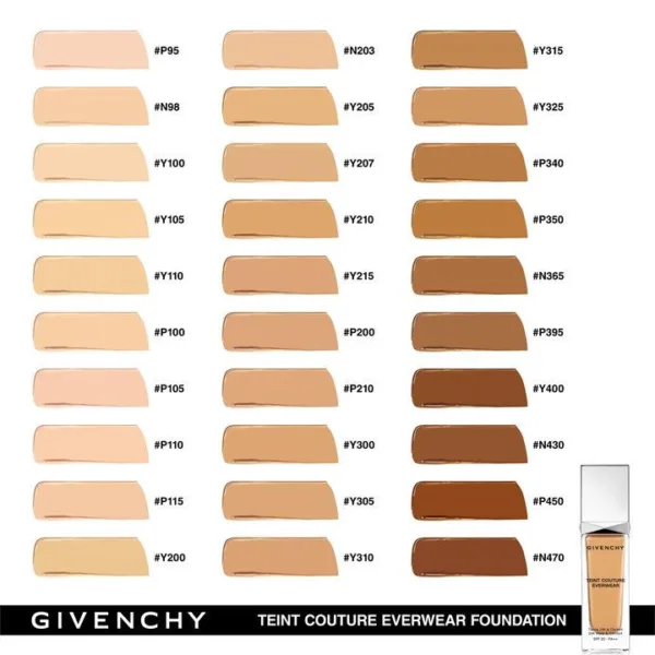 Givenchy Teint Couture Everwear 24HR SPF20 30ml #Y400 Magasin - vente & achat en ligne Casablanca Maroc