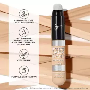 Bye Bye Dark Spots anti-Cernes + Sérum avec 2% de niacinamide Magasin - vente & achat en ligne Casablanca Maroc