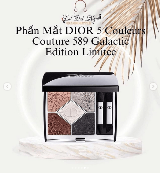 Dior la palette 5 couleurs couture dressing de fards à paupières 589 Galactic Magasin - vente & achat en ligne Casablanca Maroc