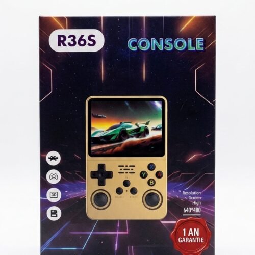 Console de Jeu R36S avec Écran Haute Résolution 640*480